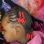 Small Feedin ponytail Braids but length