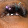 Eyelash Color, glitter, or decals