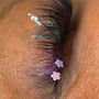 Eyelash Color, glitter, or decals