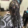 Large knotless braids