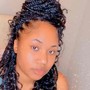 Medium Box braids with hair included