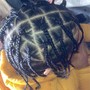 Men single braids