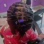 Kid's Braids with extensions (Hair included)(up to age 10) (medium size)