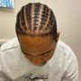 Kid's cornrows (no extensions)