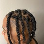 Kid's cornrows (no extensions)