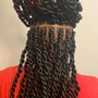 Loc Re-twist half head