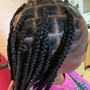 2 BRAIDS (NATURAL HAIR)