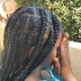 2 BRAIDS (NATURAL HAIR)