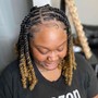 Small Individual Braids over Locs