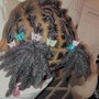 Smedium knotless braids