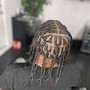 Large 2 Strand Twist on Natural hair