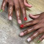 Colored Acrylic Nails (short)