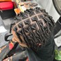 Medium size Comb Twist/starter locs