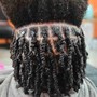 Shampoo and  Retwist (optinal) 2 strand twist