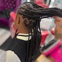 Kid's Braids/Cornrows (Hair Added)