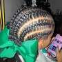 Boy braids