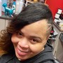 Partial Sew In/shaved  sides