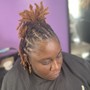 Locs Retwist w/style