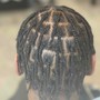 Box Braids over Locs