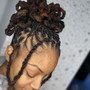 Loc Re-twist wash and style