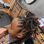 Loc Re-twist wash and style