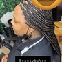 Senegalese Twists- Medium- Waist Length