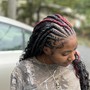 Jumbo knotless Braids