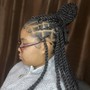 ADULT Loc Maintenance /w UPDO STYLE