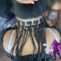 Medium Knotless box braids