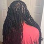 Large Knotless Braids