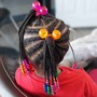 Kid's knotless Braids