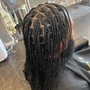 One Layer Stitch Braids/Knotless In Back