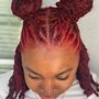 Cuban Twist over locs