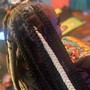 6 feed in braids