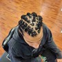 Loc Updo  Style