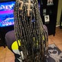 Cornrows/ man top half