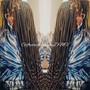 Bohemian Knotless Braids