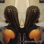 Bohemian Knotless Braids