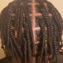 Single Braids natural hair only