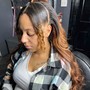 Full Sew In with leave out