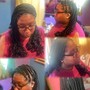 6 feed in braids