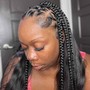 Wig Braid down/Natural Hair braids