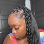 Wig Braid down/Natural Hair braids