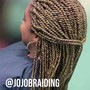 Jumbo Box Braids (Mid-back)