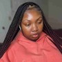 Large Knotless Braids