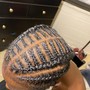 (8+) Feed in Cornrows