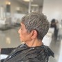 Women's clipper cut