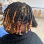 Micro loc Retwist w/basic style