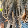 Micro loc Retwist w/basic style