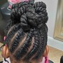 Large Flat Twist Out